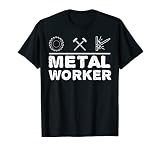 Herren Metallbauer Schweißer Industriemechaniker T-Shirt