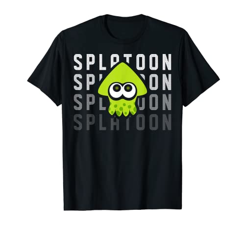 Nintendo Splatoon Gradient Green Squid Graphic T-Shirt T-Shirt #TOP21