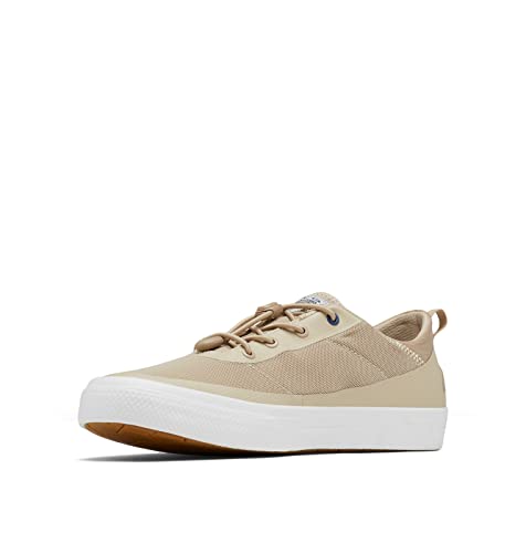 Columbia Men's Bonehead PFG Boat Shoe, Ancient Fossil/Carbon, 13 Wide