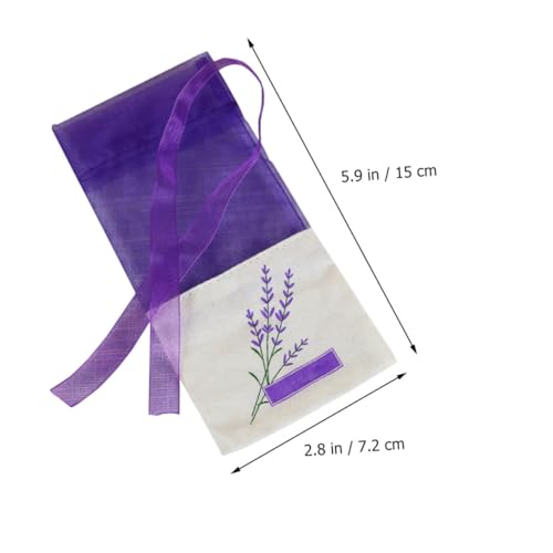 Bolsitas de Lavanda Lurrose 15pcs para Ambientar y Decorar miniatura 2