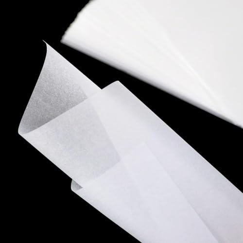 Miniatura 5 de Redamancy 50 Hojas De Papel De Caligrafía, Papel Vegetal A4, Papel De Dibujo Translúcido Para Dibujar, Caligrafía