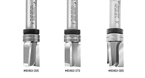 Amana Tool - 45475-3US Carbide Tipped Up Shear Face Plunge Template 3/8 Dia x 1/2 x 1/4 In - Thumbnail 7