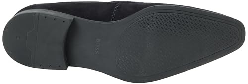 BOSS Men's Modern Loafer, Dark Blue, 6.52