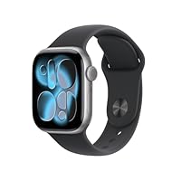 Apple Watch Series 11 GPS + Cellular, Cassa 42 mm in alluminio grigio siderale con Cinturino Sport...