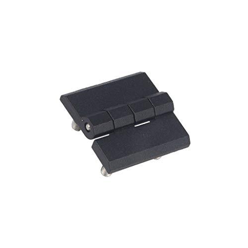 Charnière GN 237-ZD-40-40-C-SW Elesa+Ganter alliage aluminium zinc noir