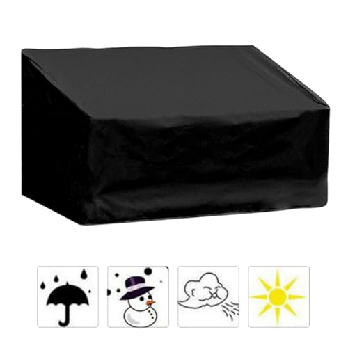 Funda para banco de jardín Oxford ideal para terrazas y patios con diseño plegable 7