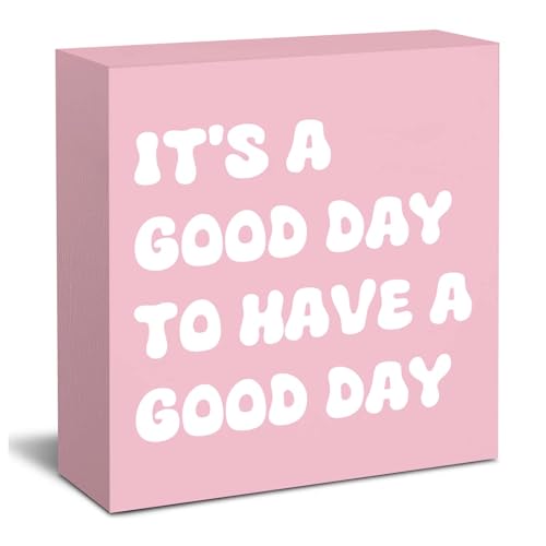 Pink Desk Decorations for Women Office Pink Gifts for Women Office Supplies for Desk Positive Decor Cute Accessories Motivational Gifts for Coworker Friends Female
