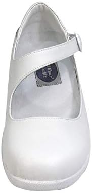 24 Hour Comfort Michele (1061) Women's Wide Width Diagonal Buckle Loafer Shoes White 10 Review | Image 1