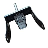 Noteflora Metal Fork Foot Replacement For 7-Inch Wagon Cart Wheel, Compatible With Folding Camping Trolley, Garden And Shopping Cart Repair