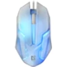 Defender Computer Gaming Mouse, Colour Changing and Wired Best for PC and Laptop Gamers - 7-Color Backlight - Ribbed Scroll Wheel - Ergonomic Shape - Suitable for Long Working Hours
