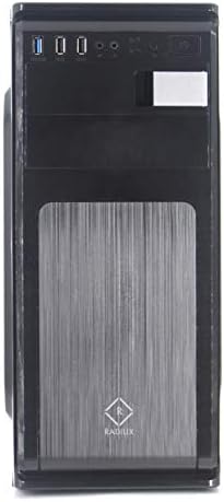 Radiux X1 Mid Tower Cabinet with Smps ATX Case USB3.0