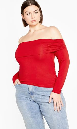 City Chic Women's Top-Knit JoJo3
