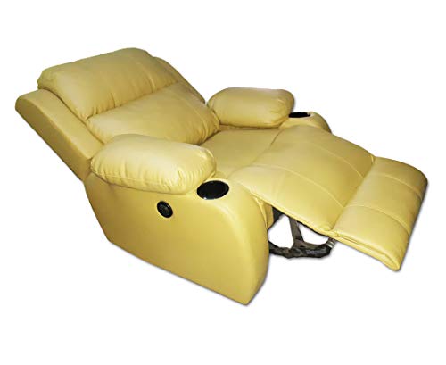 Image of Lofty Dreams Automatic Recliner Sofa 1 Seater - Luxurious Design, Plush Support, Durable Build, and 5-Year Warranty for Ultimate Comfort