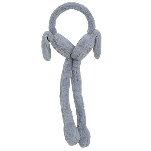 Image of FabSeasons Soft & Warm Winter Ear Muffs | Plush Faux Fur Ear Warmers for Cold Weather | Lightweight & Cozy Ear Protection