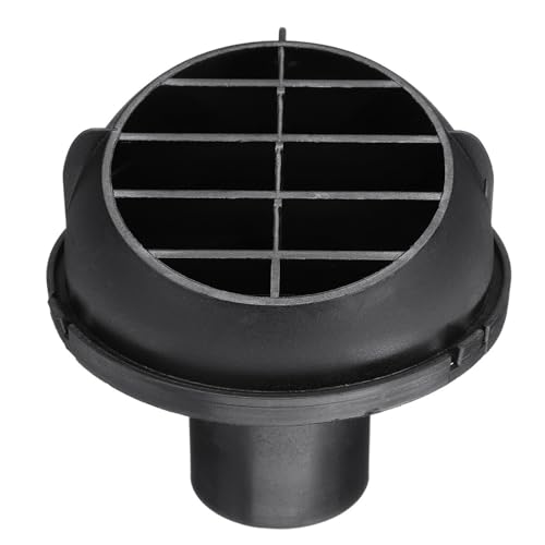 Qikaide - Salida de ventilación de aire con cabeza de hongo giratorio de 360 grados para calefacción de estacionamiento, ventilación de aire acondicionado de coche (42 mm)
