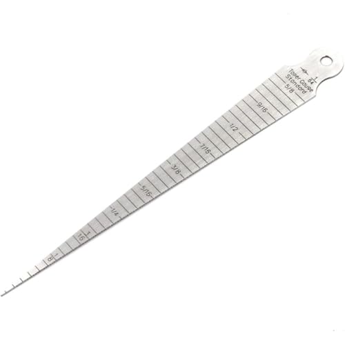 Calibrador para soldadura medición 0-15mm acero inoxidable miniatura 1