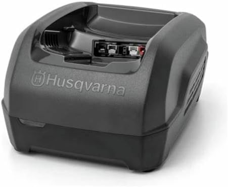 Husqvarna QC250 250W Lithium Ion Battery Charger for Husqvarna BLi20, BLi22, and BLi30 Batteries, Active Cooling for Faster Charge, Black image 2