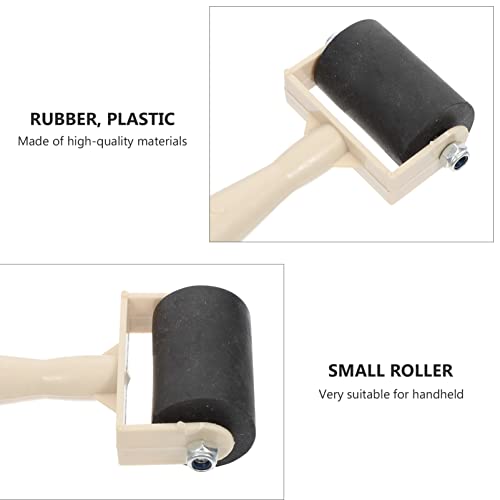 Magiclulu Relief Printing Brayers Relief Printing Brayers 15 Pcs Rubber Printmaking Roller Plastic Brayer Brayer Rollers For Crafting Roller Brayer Rollers Paint Brayer Brayer Brush #TOP5
