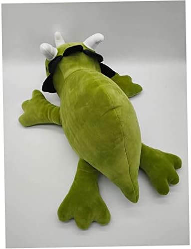 Weighted Dinosaur Plush, Cute Dinosaur Weighted Plush Throw Pillow, Soft Plush Stuffed Animals Doll (Green 35cm) Soft Toys