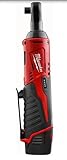 Milwaukee 2457-21 3/8 Inch Cordless M12 Lithium-Ion Tool with Bag, 12V, Variable Speed