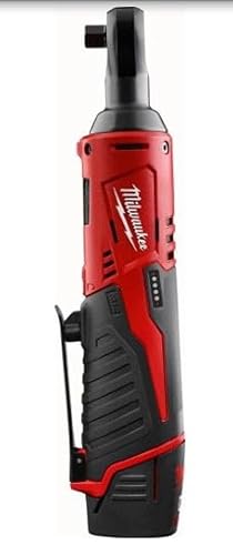 Milwaukee 2457-21 3/8-in Cordless M12 Lithium-Ion Ratchet Kit (Ratchet Kit w/Tool Bag)