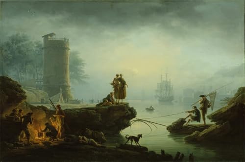 Tableaux Toile Claude Vernet illuminera votre salon déco
