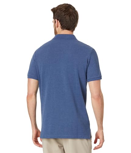 Image of U.S. POLO ASSN. Men Cotton Regular Fit Solid Polo With Small Pony | Two-Button Closure Pique Polo Shirt, Summer Fashion Golf Shirt