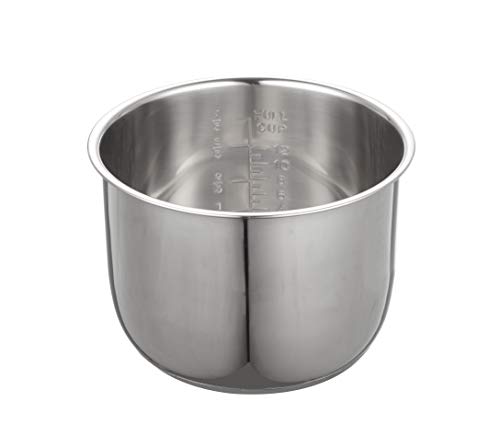 "GJS Gourmet Stainless Steel Inner Pot Compatible with Cuisinart Pressure Cooker CPC-600, CPC-600N1, CPC-900, and EPC-1200 (6 Quart, Stainless Steel)". This pot is not created or sold by Cuisinart.