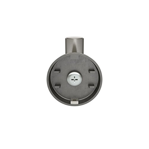 Image of Amerock Arrondi Single Prong Stainless Steel Wall-Mounted Hook