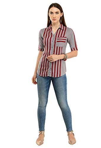 Image of Cwtch Women's Stripe Short Shirt