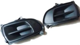 Pair Front Fog Light Blank Cover compatible with 2007-2009 Kia Spectra