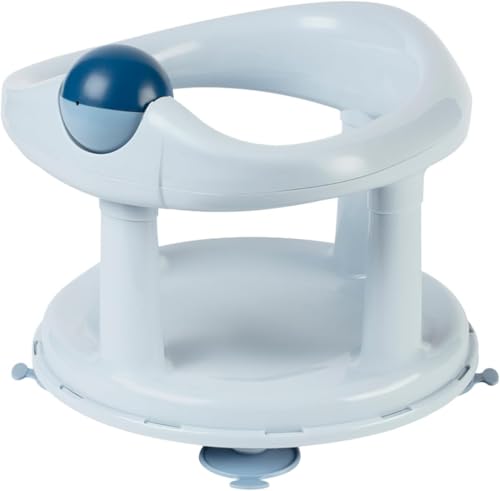Bebeconfort, Anneau de Bain Pivotant, Siège de Bain Bébé, Ergonomique, de 6 mois à 12 mois, jusqu’à 13 kg, Blue