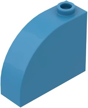 Gobricks GDS-1118 33243 Arched Brick Brick Curved 1x3x2, Dark Azure, 50 pcs