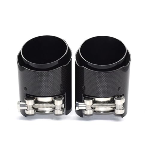 Embouts d'échappement carbone mat ID67mm montage direct pour BMW M335i