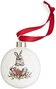 Wrendale Designs - 'Merry Little Christmas' Christmas Bauble