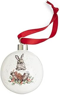 Wrendale Designs - 'Merry Little Christmas' Christmas Bauble
