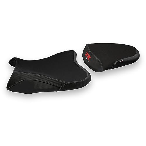Personalizzazione: con logo BRIXIAMOTO copri sella nikiti nero Standard con logo compatibile con SUZUKI GSX R 600 2006-2007 e per GSX R 750 2006-2007