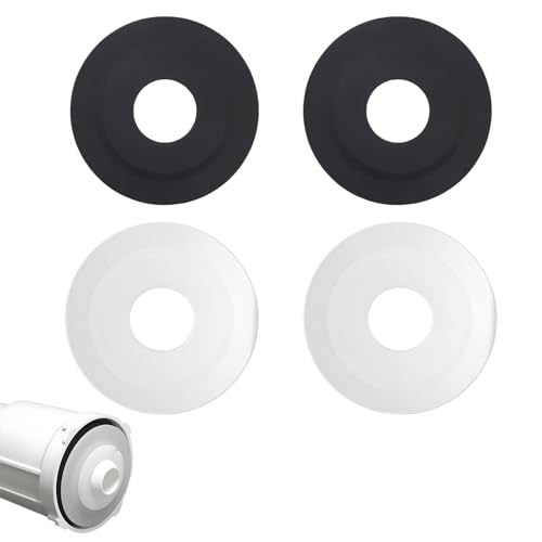 Arvoni 4pcs Joints de Valve de Chasse D'eau de Toilette, Joint en Caoutchouc de Valve de Chasse 24 mm ID 72 mm OD, Rondelle D'étanchéité de Base Compatible...