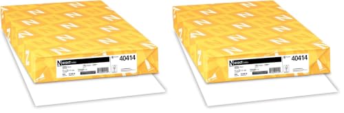 Image of Neenah Paper 40414 Exact Index Card Stock, 110lb, 92 Bright, 11 x 17, 250 Sheets, White (Pack of 2)