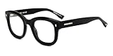 Brand: Dsquared2 Dsquared2 D2 0091 2M2/25 BLACK GOLD Eyewear Man Standard, Standard, 48