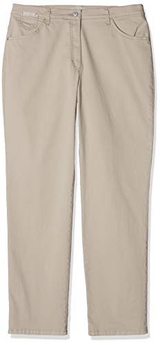Raphaela by Brax Damen Corry Fame | Comfort Plus Jeans Hose, Beige (Light Taupe 55) , W29/L30 (Herstellergröße: 38K)