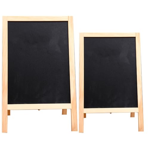 Tableau noir double face Milisten lot de 2 pour occuper les enfants proprement