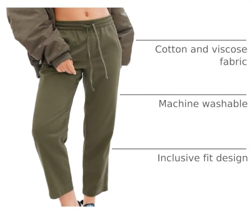 Image of Gap Women's Easy Straight Pull-on Pants