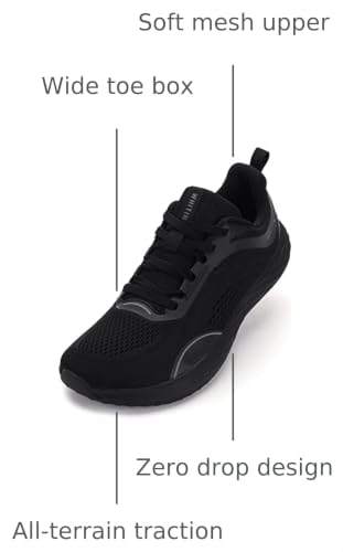 Image of WHITIN Men's Zero Drop Running Shoes + Wide Toe Box