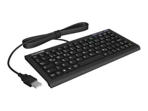 KeySonic ACK-3401Uă»Tastatură»USBă»GBă»Schwarz (60485)