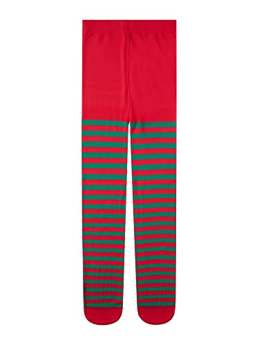 Kids Girl Striped Pattern Pantyhose Christmas High Waist Stockings Toddler Cosplay Leggings Pants