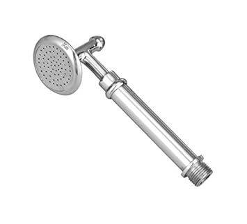 DRIZZLE Brass Redly Telephonic Shower with 1.5 Meter Tube and Wall Hook (Standard) - 2 Piece