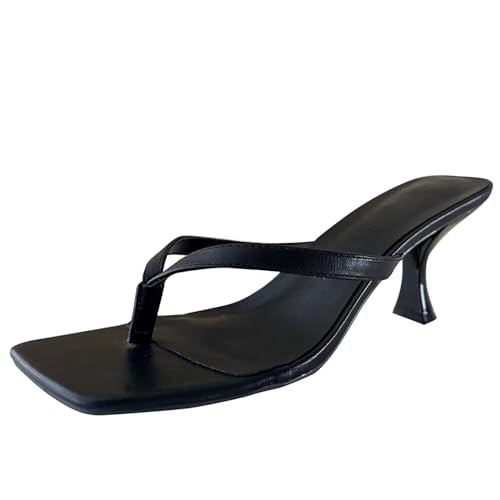 Anne Michelle Womens Open Toe Stiletto Heel Flip Flop...