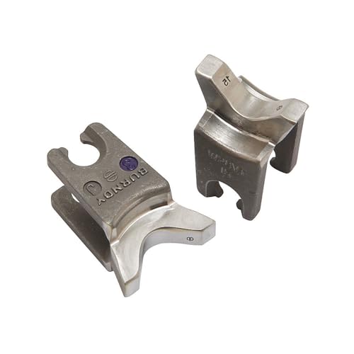 Matrice W28vt Burndy pour outil de sertissage avec index 15 broches et diamètre 1,6 cm violet