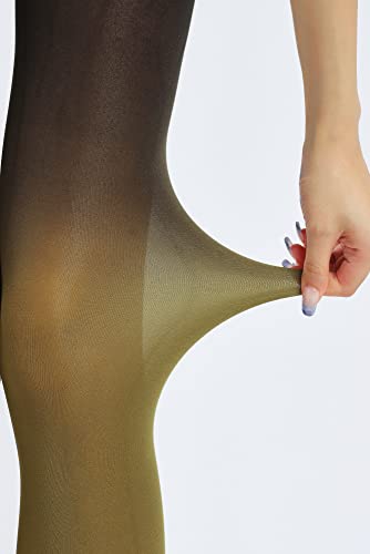 Image of Sahabowi Women's Sheer Tights, High Waist Pantyhose, Vintage Control Top Stockings,Shaping Pantyhose Slimming Butt Lifting